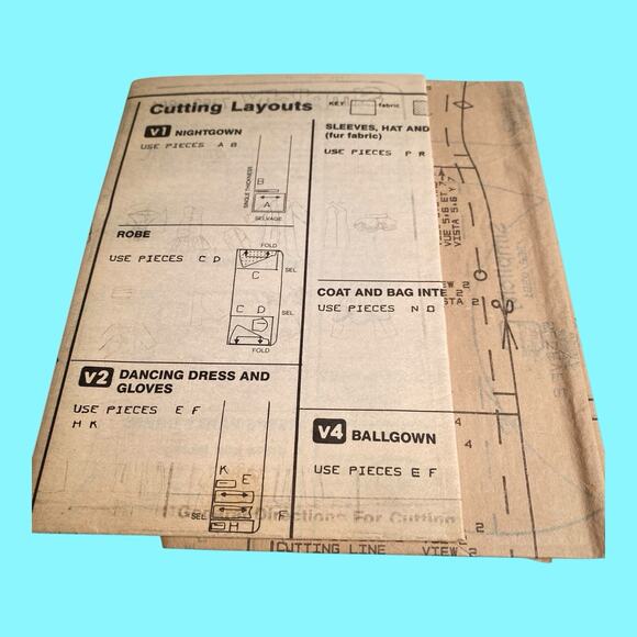 Vtg Barbie And Ken Simplicity Pattern 0691 Wedding Dresses Formals Tuxedos 1990 - Picture 6 of 6